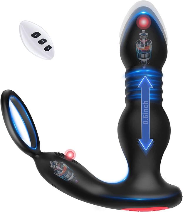 Image du produit Eherson Vibrateur anal avec anneau pénien