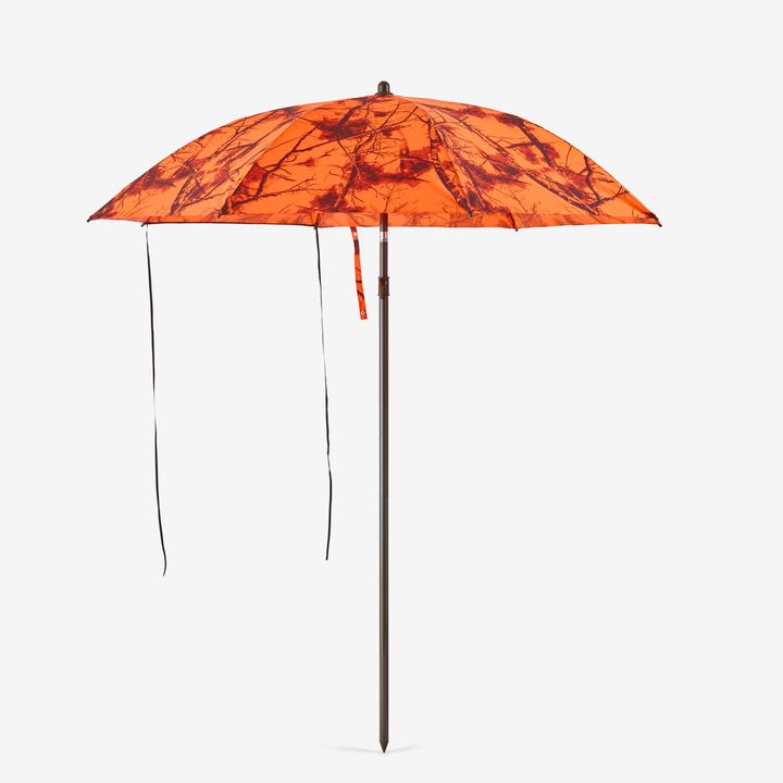 Produktbild Solognac Jagdschirm Regenschirm Camouflage/orange