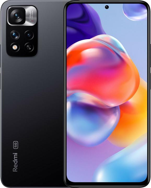 Actual product image Xiaomi Redmi Note 11 Pro+ 5G (256 GB, Graphite gray, 6.67", Hybrid Dual SIM, 108 Mpx, 5G)