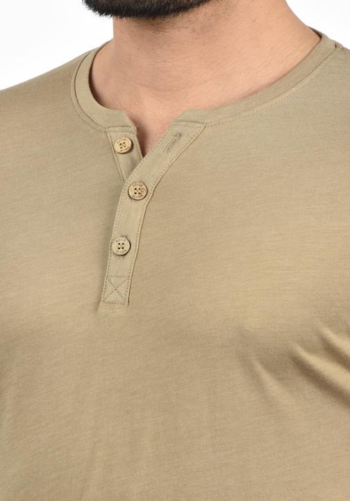 Immagine prodotto Solid Volker T-Shirt A Maniche Corte Maglietta Da Uomo Con Collo Grandad (3XL)