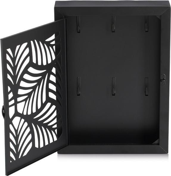 Actual product image Zeller Present Schlüsselkasten Leaves Metall 22x5x30 cm (22 x 5 x 30 cm)