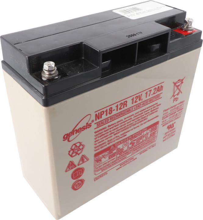 Hawker Energy Hawker Enersys Genesis NP18-12R mit M5 Schraubanschluss (12 V, 17 Ah)