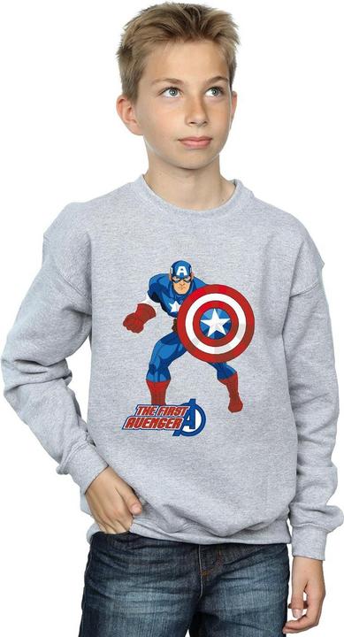 Image du produit - Sweat CAPTAIN AMERICA THE FIRST AVENGER - Garçon (116)