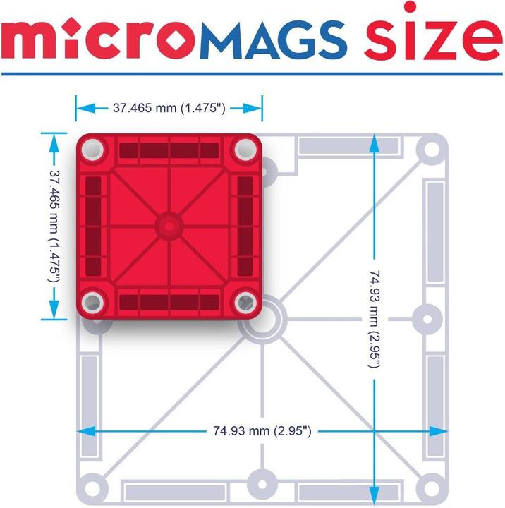 Image du produit Magna-Tiles microMags Kit de voyage
