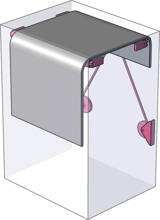 Image du produit Rehau Mécanisme d'équilibrage du poids C8 pour une utilisation verticale (1 pcs)