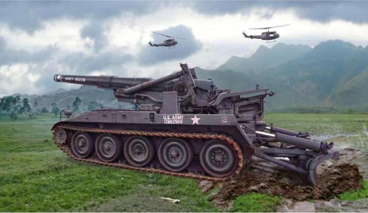 Image du produit 1:35 M110 Self Propelled Howitzer (pistolet à propulsion autonome)