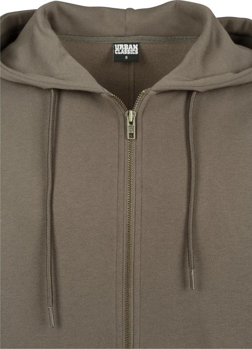 Immagine prodotto Urban Classics Felpa lunga con cappuccio e zip (S)