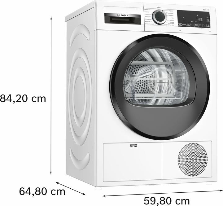 Immagine prodotto Bosch Hausgeräte WQG23100IT (8 kg, A destra)
