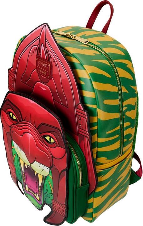 Actual product image Loungefly Motu by Full-Size Backpack Battle Cat Cosplay