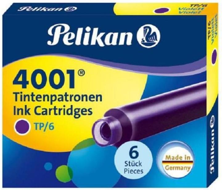 Pelikan Standard-Tintenpatronen 4001 (Füllertinte, Violett)