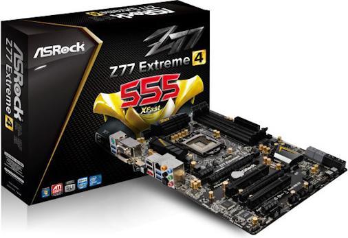 Produktbild AsRock Z77 Extreme4 (LGA 1155, Intel Z77, ATX)