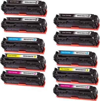 Actual product image Hermex Compatible Canon LBP-5050 Toner Cartridges (M, FC, C, Y)