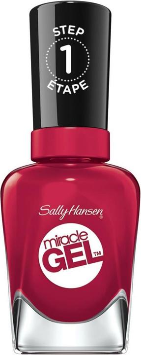 Actual product image Sally Hansen Miracle Gel - Rhapsody Red 680 (680 Rhapsody Red, Gel-Effect Nail Polish)