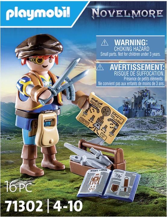 Produktbild Playmobil Novelmore - Dario mit Werkzeug (71302, Playmobil Novelmore)