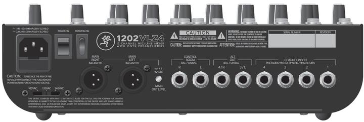 Produktbild Mackie 1202VLZ4 DJ-Mixer (DJ Controller)