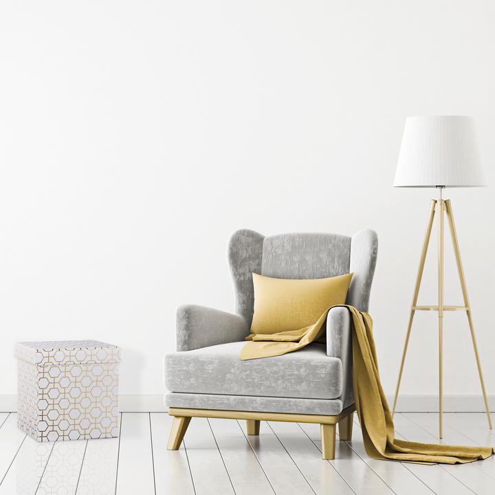 Image du produit Relaxdays Tabouret pliable, rembourré avec couvercle