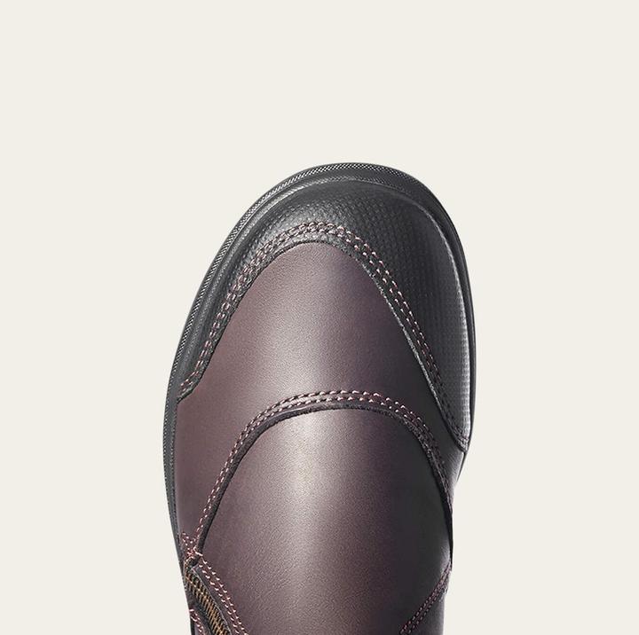 Actual product image Ariat 's leather side-zip boots barnyard (41.5)