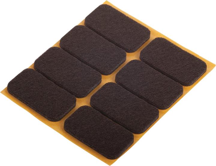 Fix-o-moll Felt glides (Felt gliders, 8 Piece)