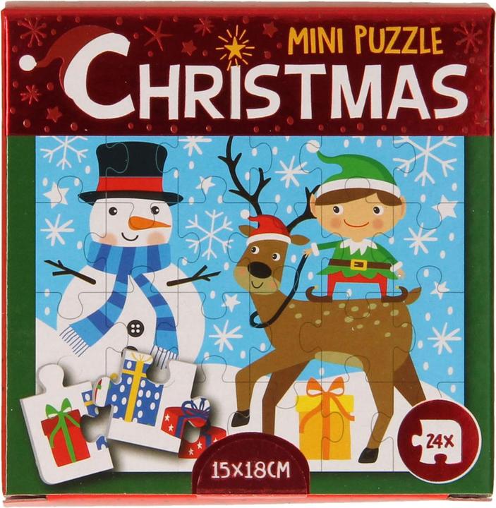 Immagine prodotto Wins Holland Mini puzzle di Natale, 24 pezzi (24 pezzi)