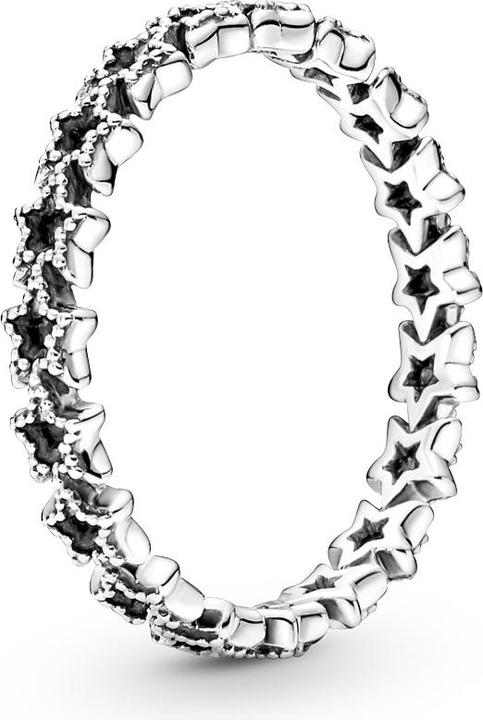 Image du produit Pandora Bague étoiles asymétriques (52, Argent 925)