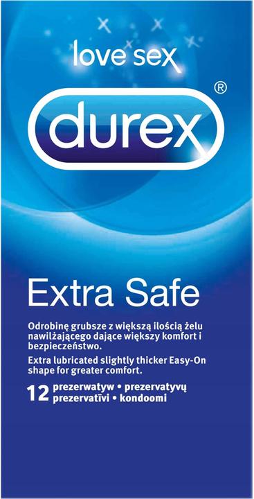 Productafbeelding Durex Extra Safe hoogbeveiligde condooms 12 st. (12 Pcs.)