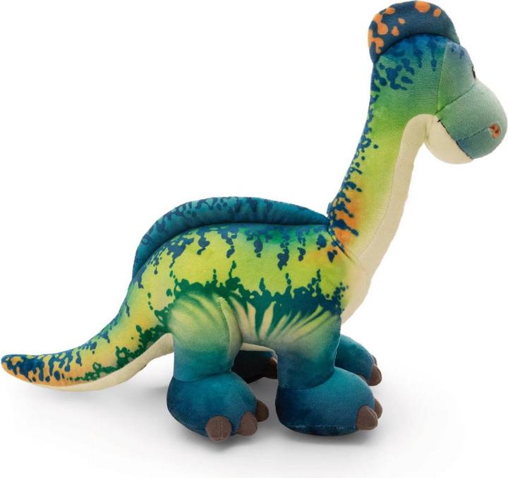 Actual product image NICI 61571 - Dino Snackilus, 29cm, stehend, Plüsch-Kuscheltier, GREEN (20 cm)