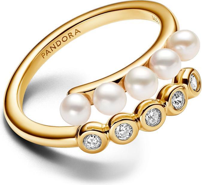 Produktbild Pandora Duo Behandelte Süsswasserzuchtperlen Ring (52)