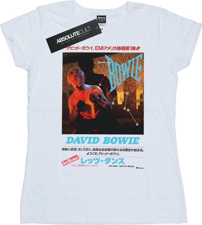 Immagine prodotto David Bowie Asian Poster Maglietta Donna (S)