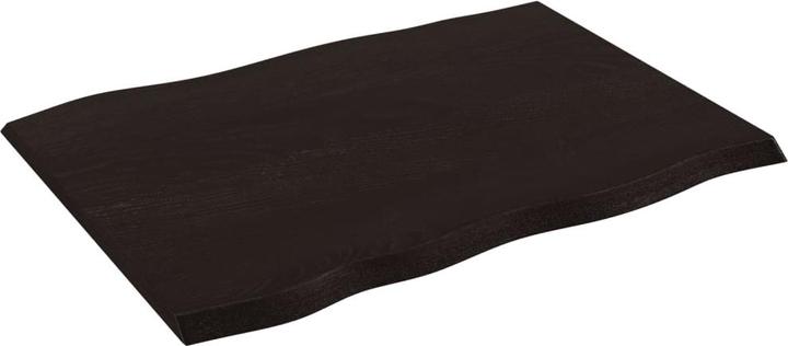 Produktbild VidaXL Tischplatte 80x60x2 cm Massivholz Eiche Behandelt (80 x 60 x 2 cm)