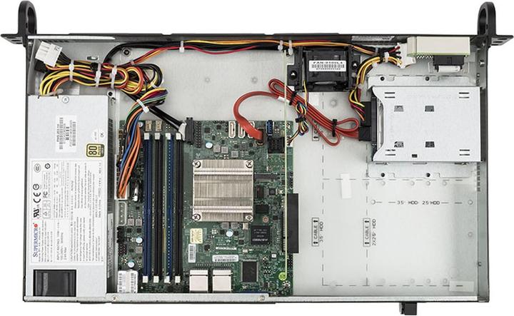 Immagine prodotto Bluechip SERVERline R11201s (Atomo Intel C3558, 8 GB, Server Rack)