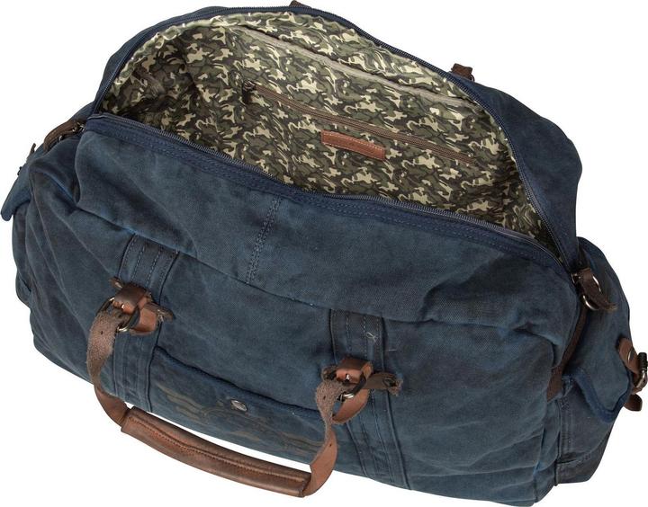 Actual product image Greenburry Vintage Aviator 5899 Travel Bag Blue Edition (54 l)