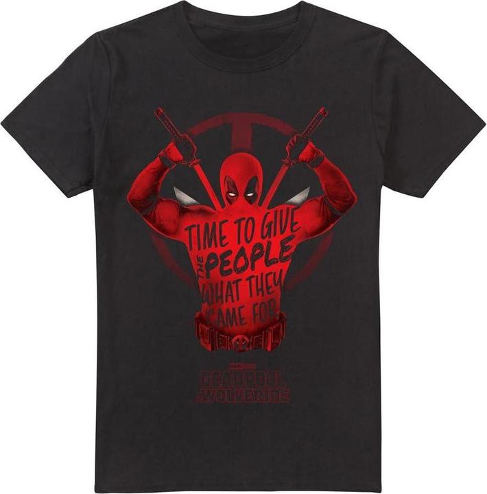 Immagine prodotto Deadpool & Wolverine Give The People Maglietta Deadpool Uomo (S)