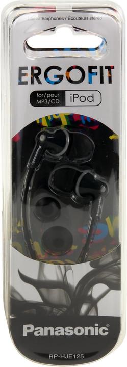 Actual product image Panasonic Rp-Hje125 (No noise cancelling, Cable)