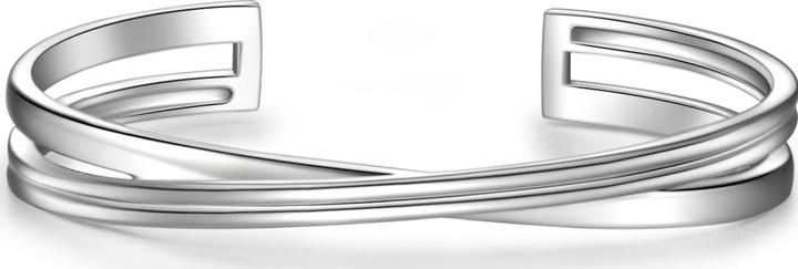 Glanzstücke München Damen Sterling Silber silber 17,0 cm, flexibel einstellbar - 11830 (17 cm, Sterling Silber)