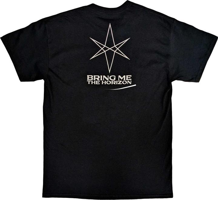 Actual product image Bring Me The Horizon Unisex Adult All Hail Nex Gen Back Print Cotton T-Shirt (M)