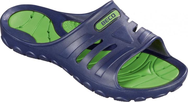 Productafbeelding Beco Badslippers marine/groen 39 (39)