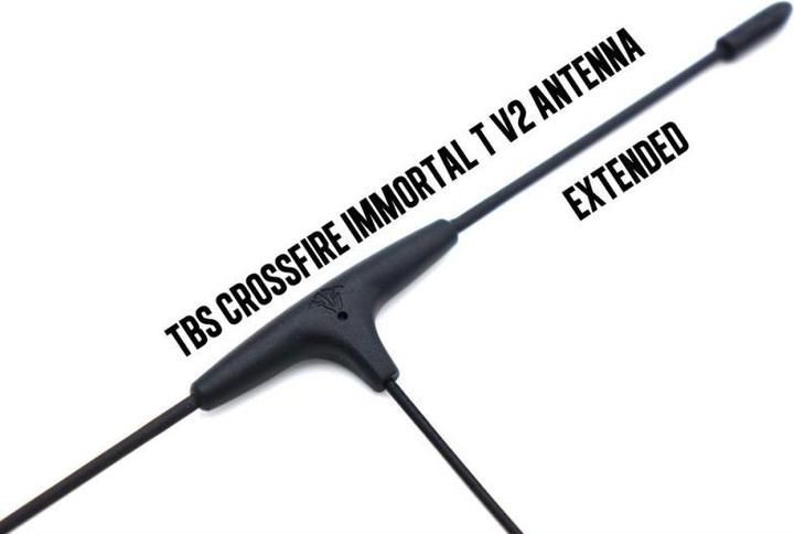 Actual product image TBS Crossfire Immortal T Antenna V2 Extended (Drone antenna, TBS Caipirinha 2)