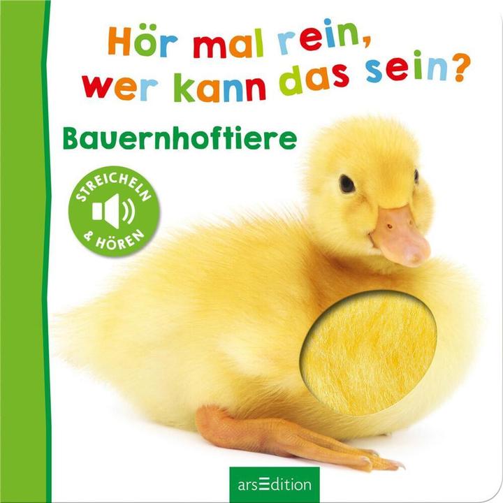 Hör mal rein, wer kann das sein? Bauernhoftiere (Deutsch)