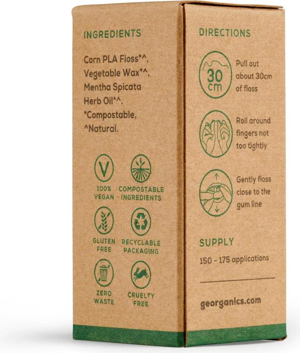 Immagine prodotto Georganics Filo interdentale naturale (50 m)