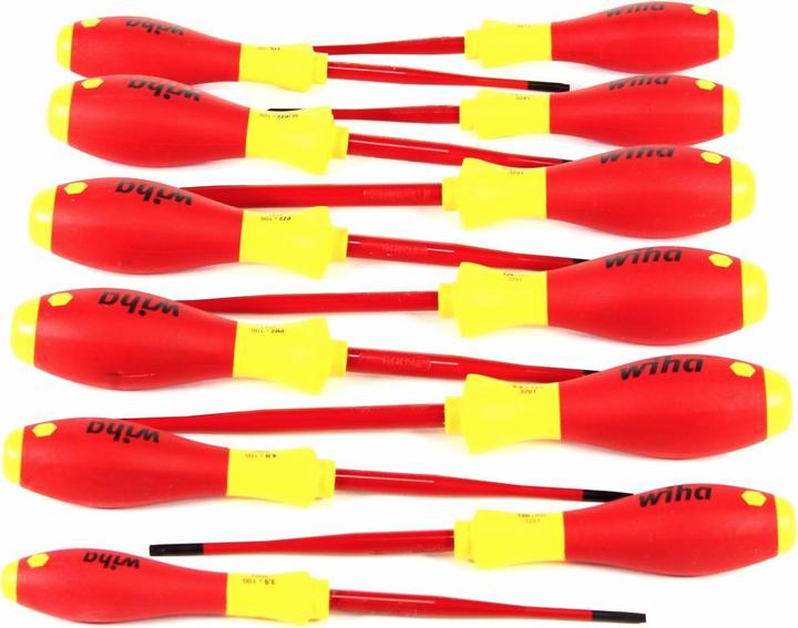 Image du produit Wiha Jeu de tournevis (Vis fendues, Torx (TX), Cruciforme PZ, Recouvrement cruciforme Phillipps (PH))