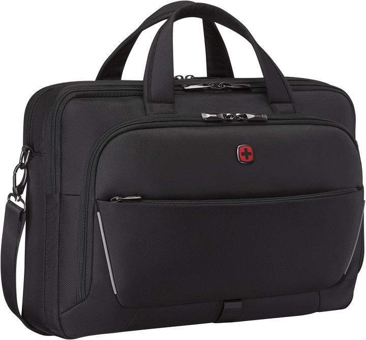 Wenger Meteor Brief 16 - 17" Laptop-Tasche mit Tablet-Fach - schwarz (17")