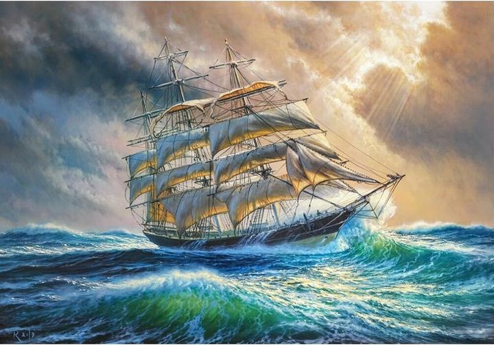 Produktbild Castorland Sailing Against All Odds 1000 pcs Puzzlespiel 1000 Stück(e) Schiffe (1000 Teile)