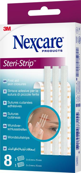 Actual product image 3M Nexcare Steri-Strips wound closure strips (8 x)