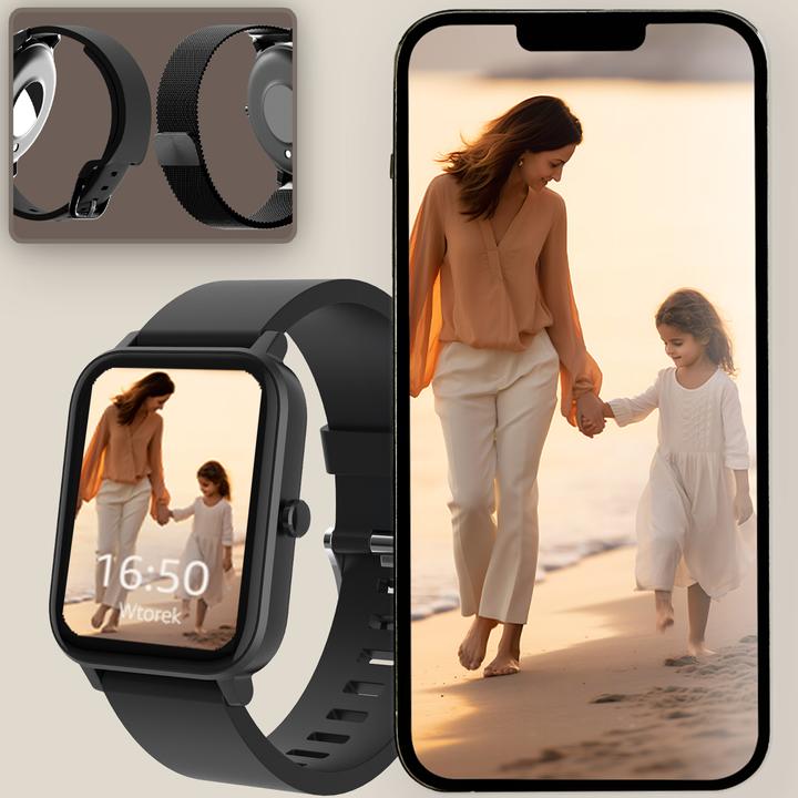 Produktbild Forever Smartwatch ForeVigo 3 SW-320 schwarz