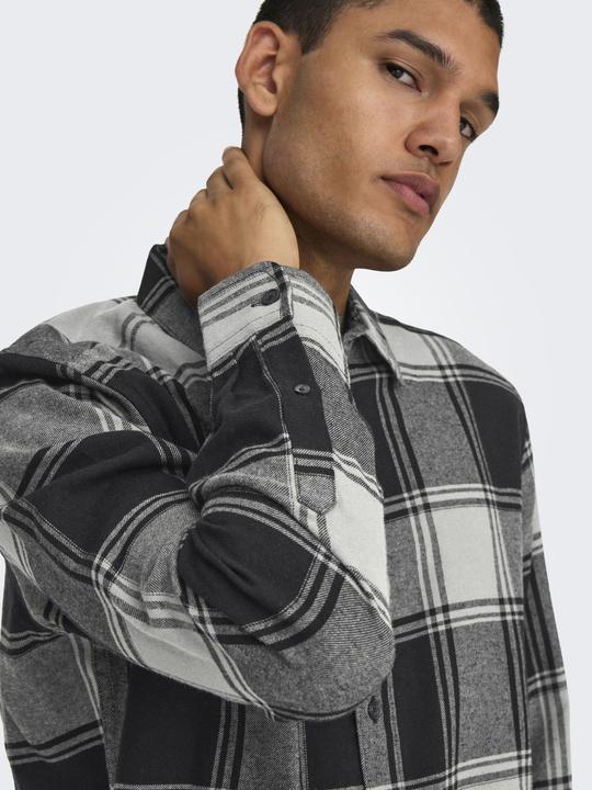 Produktbild Only & Sons Slim Fit Hemdkragen Hemd Hemd (XL)