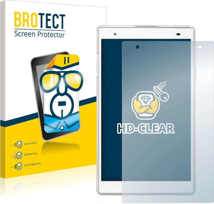 Produktbild BROTECT Schutzfolie Displayschutz Klar (2 Stück, Tab 4 8 Plus)