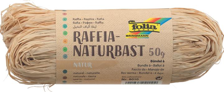 Actual product image Magni Natural raffia 50g natural (Gift ribbon, 50 x)