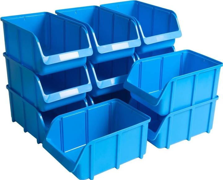 Image du produit Hünersdorff Sichtbox Stapelbox-Set (12 Stück, Grösse 4) (7.10 l)
