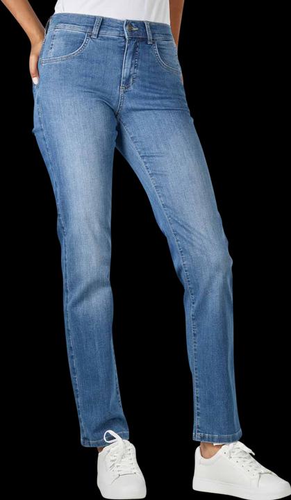 Produktbild Angels Dolly Jeans Sportiv Denim Straight Fit Mid Blue Used (W26/L30)