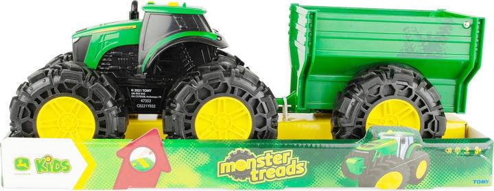 Actual product image John Deere Tractor with trailer